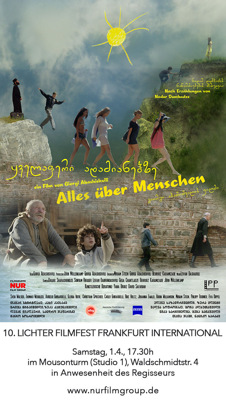 Filmplakat des Films »Alles über Menschen« von »Giorgi Abashishvili«