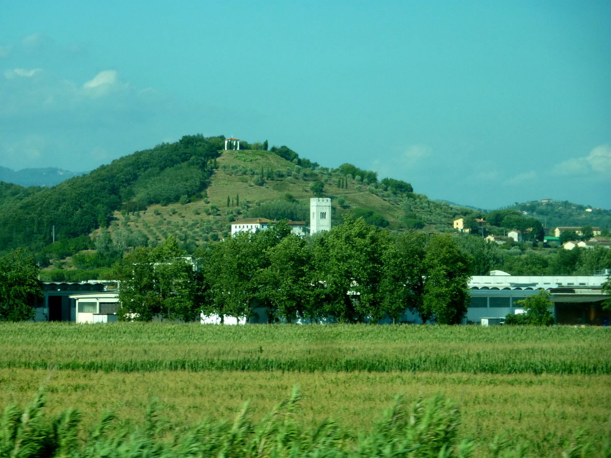 prototypisches Toskana-Dorf
